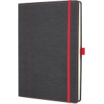Sigel Conceptum Záznamní kniha Hardcover A4 linkovaná černá – Zboží Živě