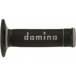 Domino gripy A190 offroad délka 123 + 120 mm, černo-šedé | Zboží Auto