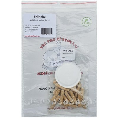 Shiitaké - kolíčková sadba 30ks – Zboží Dáma
