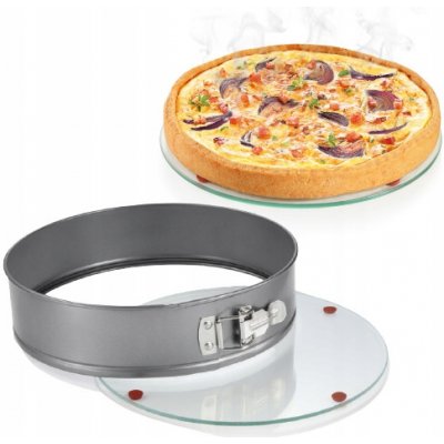 Tescoma forma na dort rozkládací Delícia 28cm se skleněným dnem – Zboží Mobilmania