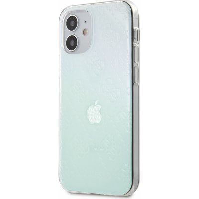 Pouzdro Guess 3D Raised Apple iPhone 12 mini iridescent