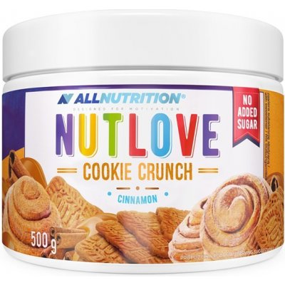 AllNutrition Nutlove křupavá sušenka, skořice 500 g