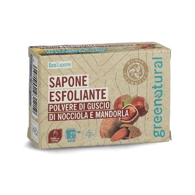 Greenatural Exfoliační mýdlo mandle a lískový ořech 100 g – Hledejceny.cz