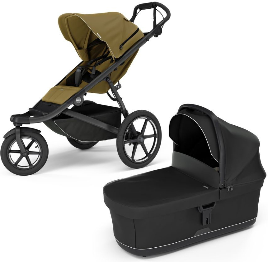 Thule Urban Glide 3 + Bassinet 2024 Nutria green