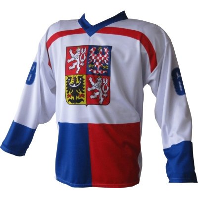Merco dres replika ČR Nagano 1998 bílý – Zbozi.Blesk.cz