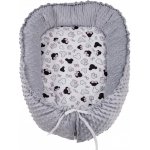 JAN peří Hnízdečko šedá + puntík – Zboží Dáma