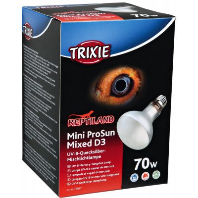 Trixie Mini Prosun Mixed D3 UV-B lampa 80 x 108 mm, 70 W – Zboží Dáma