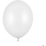 PartyDeco BALÓNKY latexové metalické bílé 12 cm – Sleviste.cz