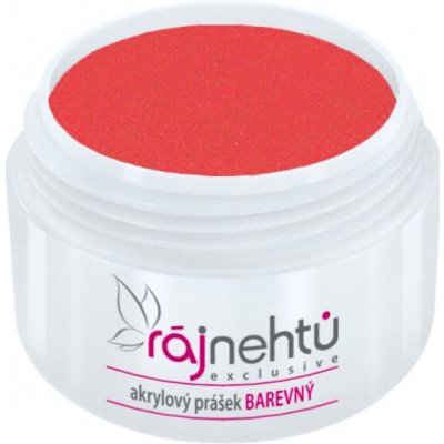 Ráj nehtů Akrylový prášek Classic Red 5 g – Hledejceny.cz
