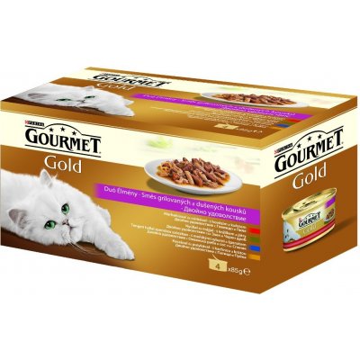 Gourmet Gold Duo zážitkový 4 x 85 g