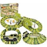 TopKing Dinosauří dráha 210 cm XL závodní set 140 dílků Dárek pro děti 3+ – Zbozi.Blesk.cz