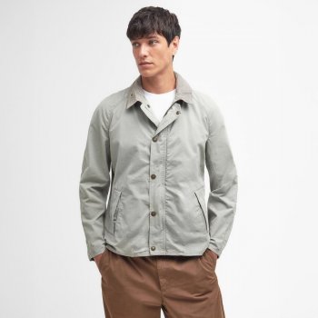 Barbour Tracker Casual Jacket Forest Fog