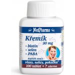 MedPharma Křemík 30 mg + Biotin + Paba 107 tablet – Hledejceny.cz