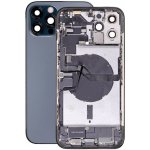 Kryt Apple iPhone 12 Pro Max zadní Housing s Malými Díly modrý – Zboží Mobilmania