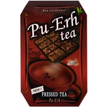 Pangea Tea Růžová čajovna Lisovaný černý čaj Pu Erh 70 g