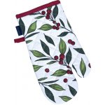 SCANquilt chňapka RUKAVICE DEKORO bobule zelenočervená 14 x 31 cm – Hledejceny.cz