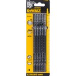 DeWALT DT2167 Pilové plátky HCS, pro hrubé řezy ve stavebním dříví do 120 mm, 5 ks (T744D) – Zboží Dáma