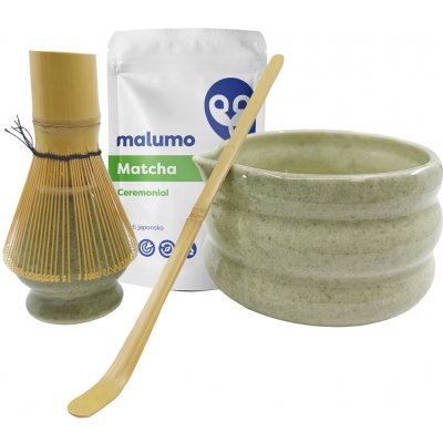 Malumo Matcha set zelený Matcha set s Ceremonial Matchou 30 g – Hledejceny.cz