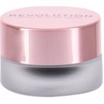 Makeup Revolution London Gel Eyeliner Pot With Brush gelová oční linka se štětečkem Black 3 g – Zboží Mobilmania