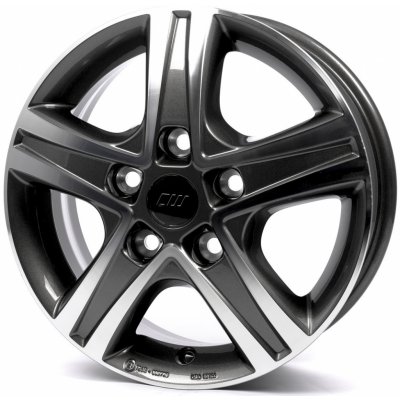 Borbet CWD 6x16 5x118 ET68 anthracite polished – Hledejceny.cz