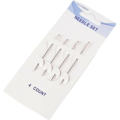 Stoklasa Jehly pro ruční šití hrubších materiálů nikl – Sleviste.cz