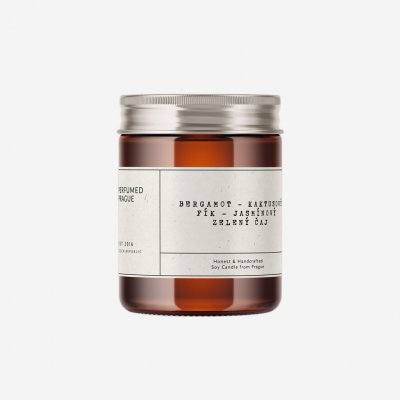 Vonná svíčka Bergamot, jasmínový čaj, kaktusový fík – Zboží Dáma
