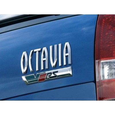 ŠKODA OCTAVIA II-ZADNÍ NÁPIS RS original 1Z0853687H LAQ – Zboží Mobilmania