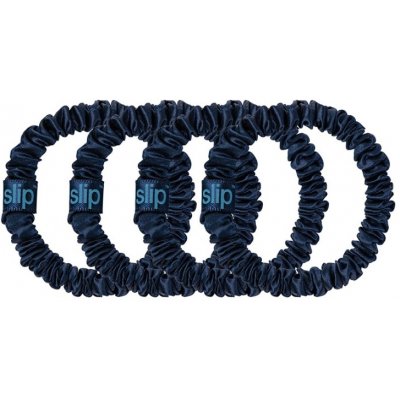 SLIP Skinny Scrunchies Navy – Zboží Mobilmania