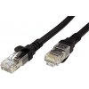 síťový kabel Roline 21.15.2150 S/FTP patch kat. 6, Component Level, LSOH, 0,5m, černý
