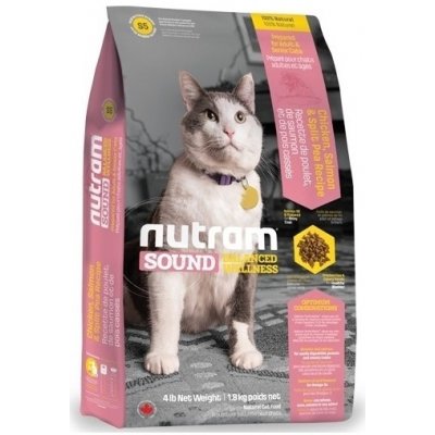 Nutram Sound Adult Senior Cat 6,8 kg – Zboží Mobilmania