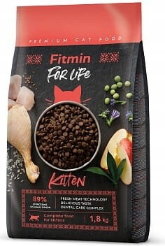Fitmin Cat for Life suché krmivo pro koťata Kitten 1,8 kg