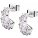 Rosato Módní kruhové náušnice se zirkony Vittoria RZVT27 – Sleviste.cz