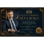 Bezvadary.cz Čestný dekret pro šéfa s vlastní fotografií šéf roku A3 42 x 30 cm dc18 – Hledejceny.cz