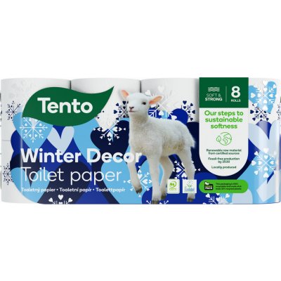 Tento Winter Decor 3-vrstvý 8 ks