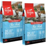 ORIJEN 6 Fish Cat krmivo pro dospělé kočky 2 x 5,4 kg – Hledejceny.cz