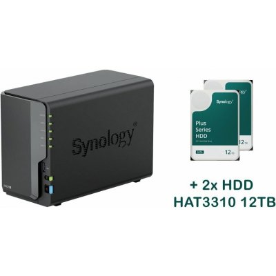 Synology DiskStation DS225+ 2x12TB – Zboží Živě