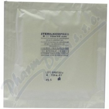 Steriwund gáza hydrofilní kompresy sterilní 10 x 10cm 5 ks