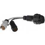 SIXTOL Trailer Cable 5, kabelová redukce zásuvky tažného zařízení, ze 13pin na 7pin N+S, 35cm | Zboží Auto