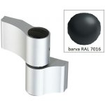 WALA Dveřní pant WX 2-dílný asymetrický 67 mm RAL 7016 antracit – Hledejceny.cz