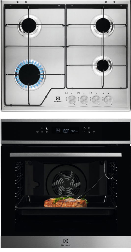 Set ELECTROLUX COE7P31X2 + KGS6424SX