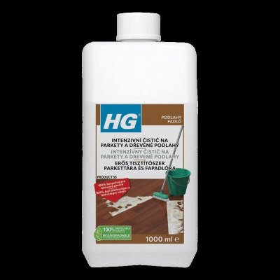 HG intenzivní čistič na parketové podlahy 1 l – Hledejceny.cz