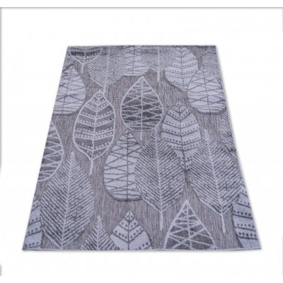Nej-koberce Modena lístky šedý – Zboží Mobilmania
