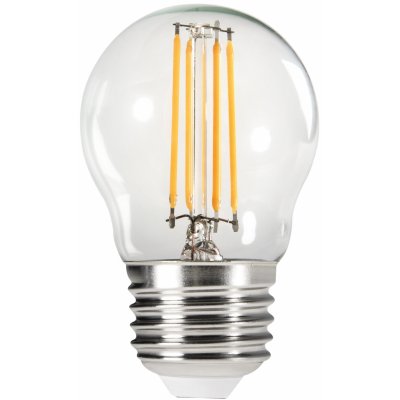 Kanlux LED žárovka XLED Filament Mini Globe G45 4,5W, 470lm, E27, teplá bílá WW , Ra80, 320° – Zboží Živě