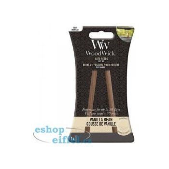 Woodwick Vanilla Bean - náhradní tyčinky