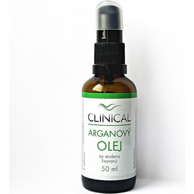 Clinical Arganový olej lisovaný za studena 50 ml – Zboží Dáma