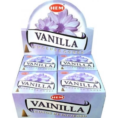 Hem Vonné kužely Vanilla 10 ks – Hledejceny.cz