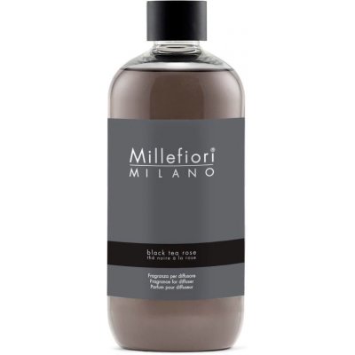 Millefiori Milano náplň do difuzéru Black Tea Rose Černý čaj a růže 500 ml – Zboží Dáma