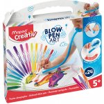 Maped Sada Creativ Blowpen Pop´Art Foukací pero 24 barev – Sleviste.cz