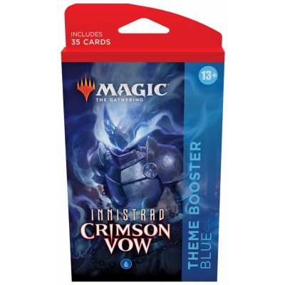Wizards of the Coast Magic The Gathering: Innistrad Crimson Vow Theme Booster Blue – Zboží Mobilmania