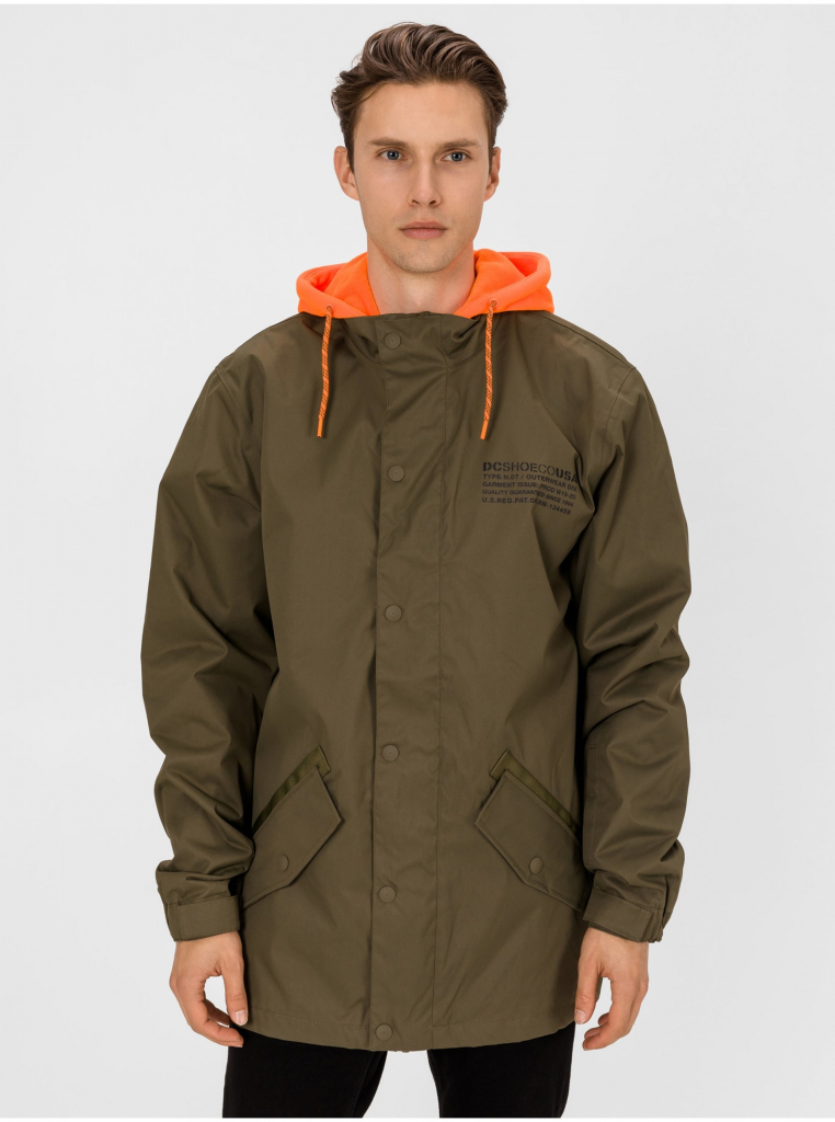 DC Union Jkt Olive Night